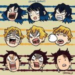 Demon Slayer trio Dibujos de anime, Personajes de anime, Ani