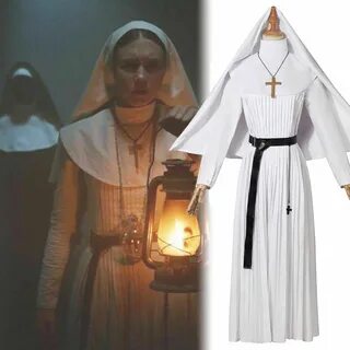 Купить Conjuring Scary White Valak Sister Irene Cosplay Cost