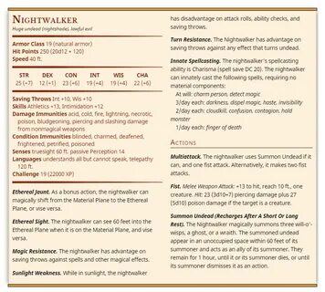 Dnd 5e Stat Block Krisetya Pet