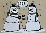 Stay warm out there! Snowman GIF - GIF on Imgur