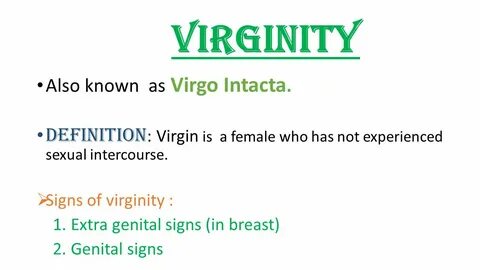 Virginity , Pregnancy & Delivery - ppt video online download