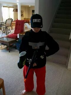 Last Minute Swat Costume Swat costume, Last minute costumes,