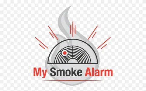 My Smoke Alarm Fire Safety Logo Graphics, Sea Life, Animal, 