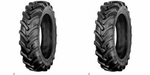 TWO NEW 7x14, 7-14 R1 TUBELESS Lug 6 ply Tractor Tires Heavy