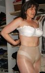 Mature women in nylons stripped - TheMaturePornPics.com
