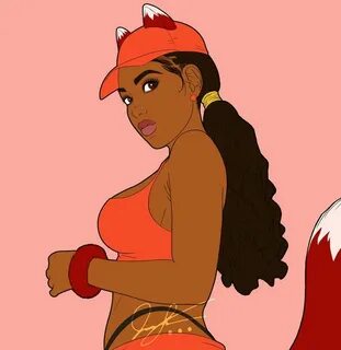 Foxxy Love from the cartoon "Drawn Together" (work in progre