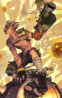 Overwatch wallpapers, Overwatch fan art, Junkrat fanart