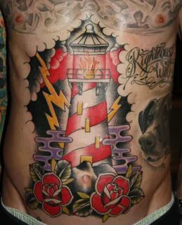 35+ Amazing Lighthouse Tattoos