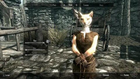 Playable Fox Race - играем за лису для Skyrim