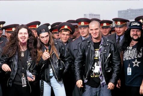 Pantera in Russia: See Amazing Photos From Iconic 1991 Monst