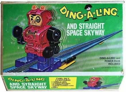 Ding-A-Ling Robot by Topper Toys - The Old Robots Web Site