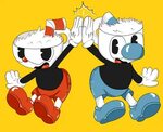 Cuphead Cringe Fan Art 13 Images - Cuphead Ch3 Page 09 By Ni