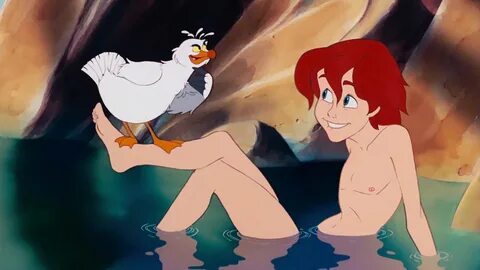Ariel the little mermaid naked.