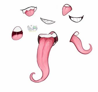 Tongue Out Drawing Base - bmp-gloop