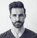 20 Medium Length Men's Haircuts (2022 Styles) Side part hair