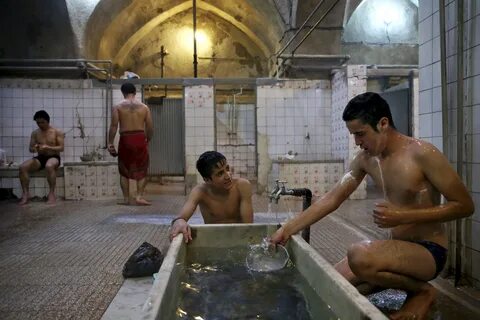 Naked at a Korean Bath House