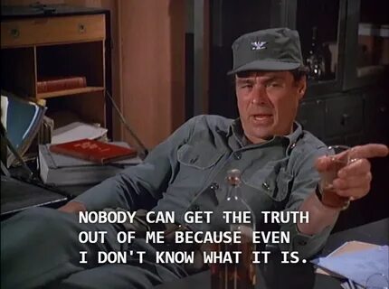 Pin by Caitlin Blackwell on M*A*S*H Tv show quotes, Movie qu