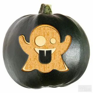 18 Insanely Clever Emoji Pumpkins That Deserve a Thumbs-Up P