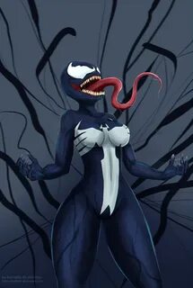 She Venom - Full Symbiont by draftkid Spider girl, Venom art