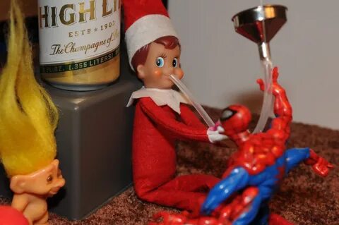 The only elf shelf idea for 50+ adults that is completely NS