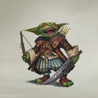 male goblin ranger pirate Pathfinder character, Pathfinder r