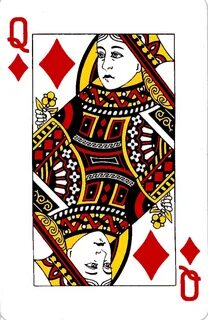 Playing cards art, Playing cards design, Queen of hearts car