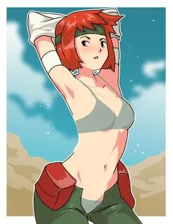 Safebooru - 1girl advance wars armpits army bandanna bra bre