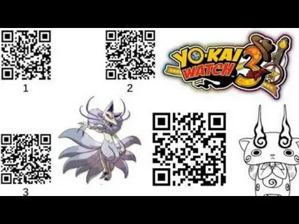 Yo-kai watch 3 qr-codes - qr codes for Yo-kai watch 3 - YouT