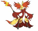 Colored-in Mega Delphox (designed by XXD17) by Wildcat1999.d