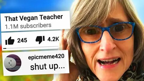 THAT VEGAN TEACHER IS BACK - YouTube