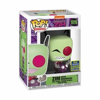 Invader Zim with Minimoose Pop! Vinyl Figure - 2020 Conventi