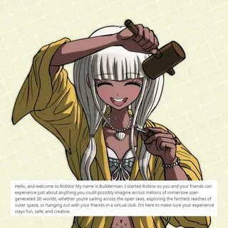 Danganronpa Text Posts on Twitter: "#angieyonaga is builderm