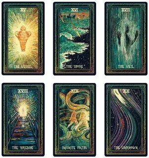 The Cosma Visions Oracle Deck & Prisma Visions Tarot Book by