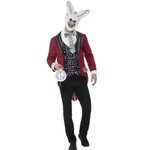 Deluxe Rabbit Costume with Mask - Fancy Dress and Party