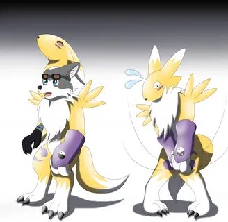 A Living Renamon Suit by Wolferion -- Fur Affinity dot net