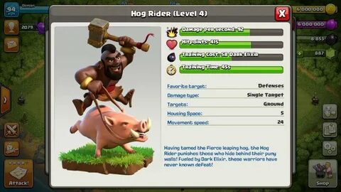 Coc Hog Rider Max Level