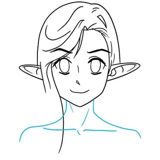 How to Draw an Anime Elf - Really Easy Drawing Tutorial