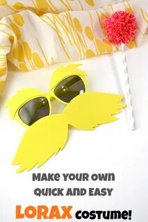 How to Make Your Own Quick and Easy DIY Lorax Costume The Mo