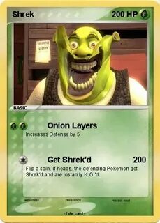 Pokémon Shrek 372 372 - Onion Layers - My Pokemon Card