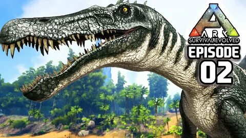 Hunting the BARYONYX!!! Ark Survival Evolved #2 How to Kill 
