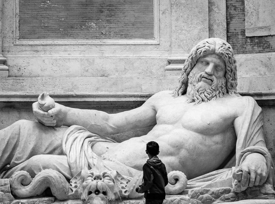 Archaeology & Art в Instagram: "Marforio, colossal statue of river...