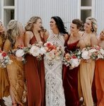 🔥 Beautiful Blake Gown bride and her stunning bridesmaids in