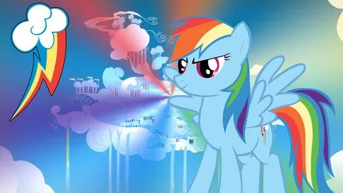 MLP Rainbow Dash Wallpaper Rainbow Dash - My Little Pony Wallpaper FullHD b...