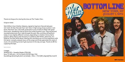 johnkatsmc5: Wet Willie "Wet Willie" 1971 debut album (100 +