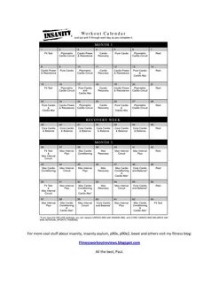 Gallery of 12 week elite hybrid schedule template p90x3 focu