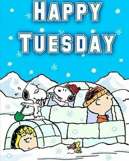 Pin by Bobbie Hall on Peanuts Happy tuesday pictures, Happy 