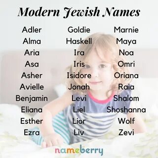 Jewish Girl Names That Start With L.