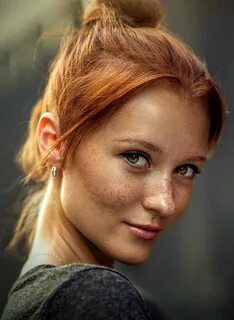 Woman with Freckles Red haired beauty, Beautiful freckles, R