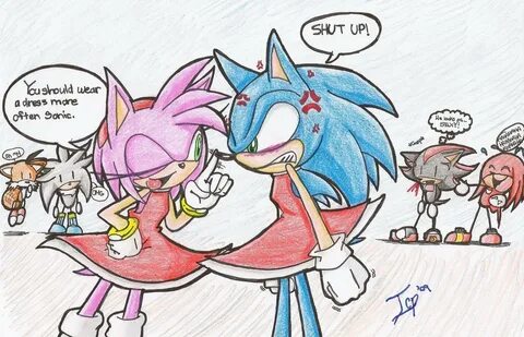 Sonic V.S Amy - sonic dan amy foto (10648831) - fanpop - Pag