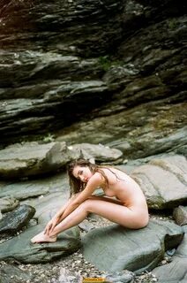 Briahna Nicole Gilbert naked in nature